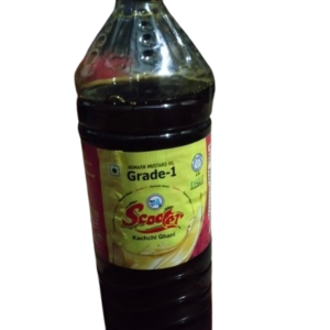 Scooter Kachchi Ghani Mustard Oil - 1 Litre
